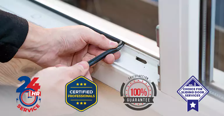 Sliding Glass Door Track Repair and Cost Estimate in West Park