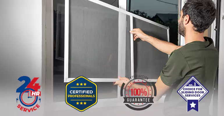 Sliding Screen Door Frame Repair in West Park