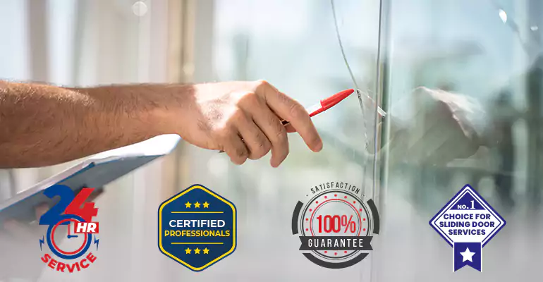 Sliding Glass Door Track Repair in West Park