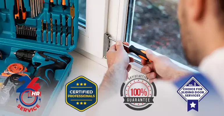 Sliding Patio Door Squeaks Repair Near Me in West Park