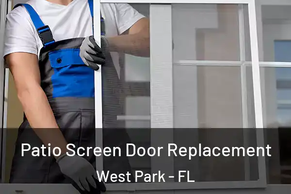 Patio Screen Door Replacement West Park - FL